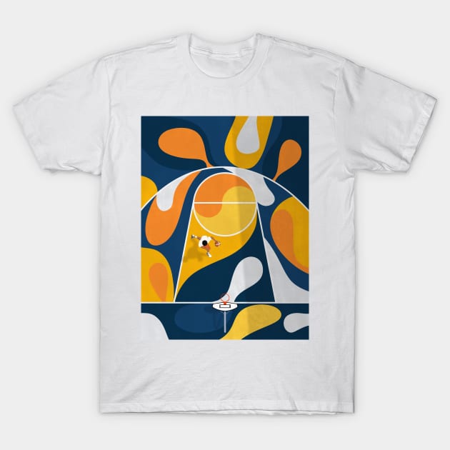 Basketball Court T-Shirt by From Above